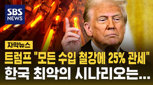 [자막뉴스] "모든 수입 철강에 25% 관세"&hellip;한국 최악의 시나리오는?