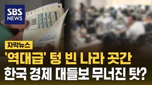 [자막뉴스] '역대급' 텅 빈 나라 곳간&hellip;한국 경제 대들보 무너진 탓?