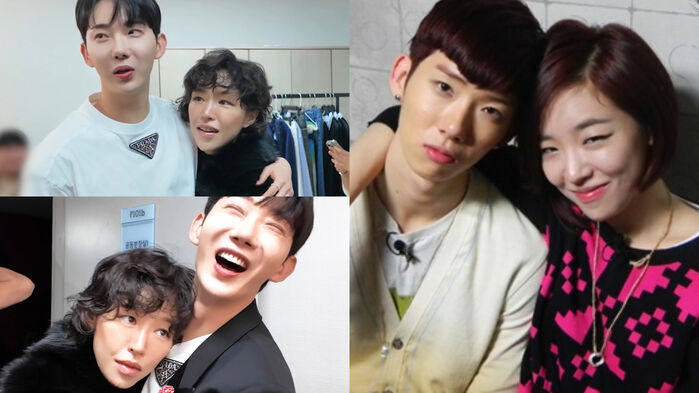 "What's This? 'We Got Remarried'?" 2AM Members Spot Jo Kwon & Gain in Lovey-Dovey Moment
