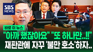 [영상] "재판장님, 또 하나만 말씀을!"&hellip;윤 대통령 측 계속된 '불만 호소'에 문형배 재판장 결국