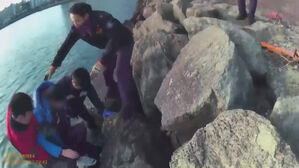 목포 앞바다서 익수 사고&hellip;10대 남성 구조