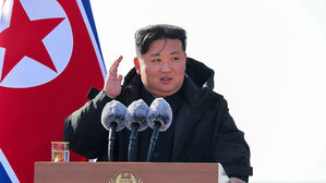 북한 김정은, 함경남도 락원군바다가양식사업소 착공식 참석 (사진=조선중앙통신, 연합뉴스)
