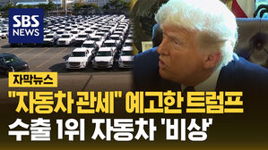 "자동차 관세" 예고한 트럼프&hellip;수출 1위 자동차 '비상'