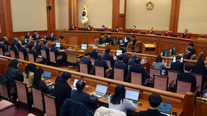 윤 대통령 탄핵심판 9차 변론기일(사진=사진공동취재단, 연합뉴스)