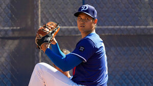 불펜 투구하는 오타니 (사진=AP, 연합뉴스)