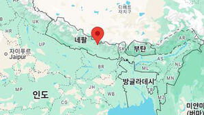 네팔 수도 카트만두 근처에 규모 5.5 지진