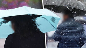 삼일절 제주&middot;호남부터 전국에 비&hellip;내일 곳곳 많은 '눈' 뒤 기온 뚝
