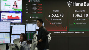관세 전쟁에 엔비디아 쇼크까지&hellip;코스피 3.4% 급락