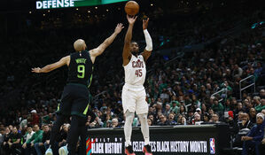 NBA 클리블랜드, 동부 1&middot;2위 맞대결서 보스턴 제압