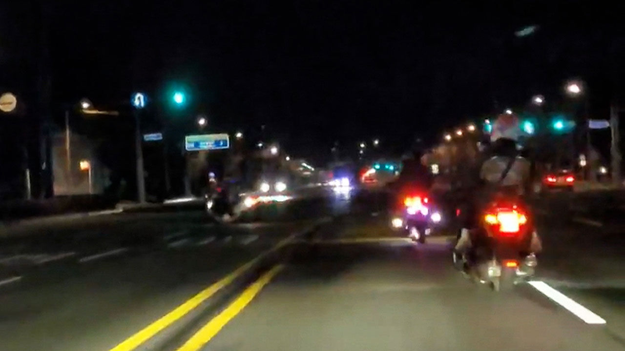 폭주족 모아 부산 시내도로 무법천지로 만든 20대 집유