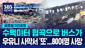 [글로벌D리포트] 최대 관광지 근처 또 버스 '추락'&hellip;2주 새 80여 명 사망