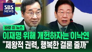 이재명 위해 개헌하자는 이낙연 &ldquo;제왕적 권력, 행복한 결론 줄까&rdquo;