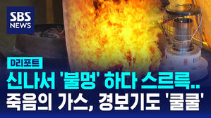 [D리포트] 신나서 ‘불멍’ 하다 스르륵..죽음의 가스, 경보기도 '쿨쿨'