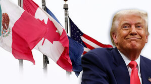 트럼프 "멕 &middot; 캐 관세 계속 오를 수도&hellip;예측 가능할지 몰라"