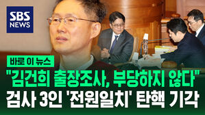 [바로이뉴스] "김건희 출장조사, 부당하지 않아" 검사 3인 '전원일치' 탄핵 기각