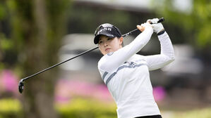 고지우의 스윙(사진=KLPGA 제공, 연합뉴스)