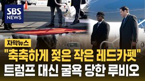 [자막뉴스] 루비오 앞에 깔린 손바닥만 한 레드카펫&hellip;'트럼프 비난' 대신 받는 루비오