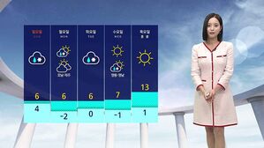 서울 낮 최고기온 15도&hellip;내일 전국 비 또는 눈