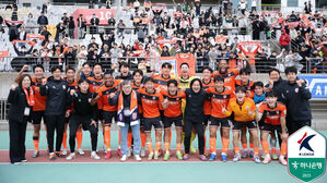 '차두리 감독' 화성FC, 4경기 만에 K리그2 첫 승