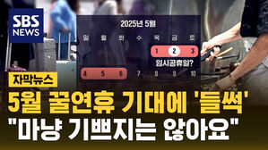 [자막뉴스] 5월 2일 임시공휴일 지정에 기대&hellip;마냥 기쁘지는 않은 이유?