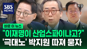 [바로이뉴스] "이재명이 산업스파이냐고?" '극대노' 박지원 민주당 의원, 따져 묻자