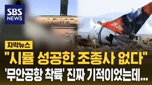 [자막뉴스] 시뮬하던 베테랑도 '절레절레'&hellip;"무안공항 착륙 자체가 기적"