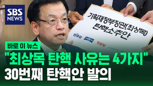 [바로이뉴스] "최상목 탄핵 사유는 4가지" 30번째 탄핵안 발의 이유는?