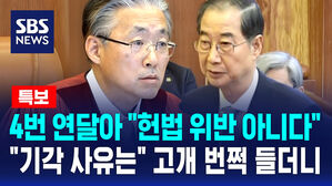 [바로이뉴스] 4번 연달아 "헌법 위반 아니다" "기각 사유는" 고개 번쩍 들더니
