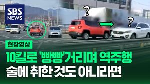 [영상] 술 취한 거 아닌데 10km를 역주행한 차량, "실형 가능성 높은 범죄 행위"