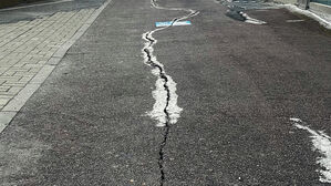 광주 지하철 2호선 공사 현장 인도 갈라져&hellip;원인 조사