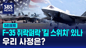 [D리포트] F-35 쥐락펴락 '킬 스위치' 있나&hellip;우리 사정은?