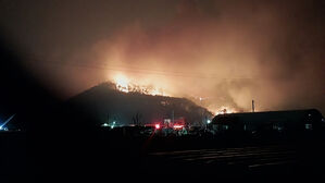 산불로 통제됐던 부울고속도로 온양IC 양방향 통행 재개