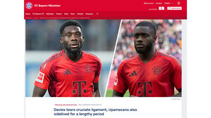 김민재 복귀하니 데이비스&middot;우파메카노 부상&hellip;뮌헨 수비진 붕괴