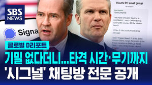 [글로벌D리포트] 기밀 없다더니&hellip;'시그널 채팅방' 전문 공개돼