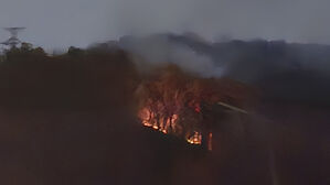 파주 조리읍 산불(사진=산림청 제공, 연합뉴스)