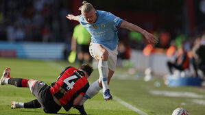 EPL 맨시티, 홀란 발목 부상 공식 발표