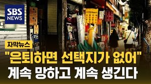 [자막뉴스] "은퇴하면 선택지가 없어"&hellip;계속 망하고 계속 생긴다