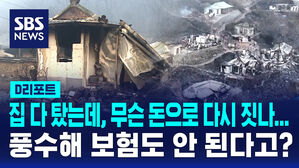 [D리포트] 산불로 무너진 집 3천9백 채&hellip;새집 짓기 '막막'