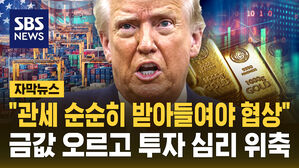 [자막뉴스] 트럼프 행정부 "관세 순순히 받아들여야"&hellip;금값 오르며 투자 심리는 위축