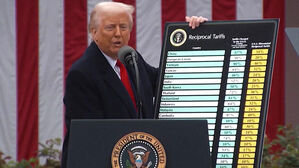 주먹구구 계산에 숫자 고치고&hellip;트럼프 관세 속도전에 오류 연발