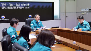 산불대응 중대본 14차 회의서 발언하는 고기동 중대본부장(사진=연합뉴스)