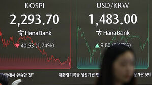 '환율 1,500원대' 뉴노멀 되나&hellip;관세 충격에 "천장 열렸다"
