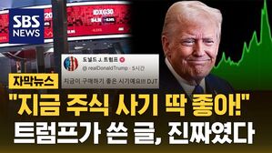 [자막뉴스] 밤사이 전 세계가 요동쳤다&hellip;엔비디아-테슬라 전부 폭등, 시작된 '운명의 90일'