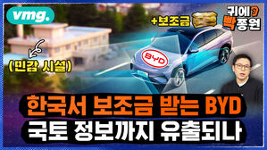 [귀에빡종원] 결국 한국서 '국가 보조금' 받게 된 BYD..중국에 세금도 주고 국토 정보도 넘어가나?