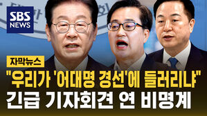 "어대명 경선, 들러리 안 선다"...민주당 경선 룰 놓고 비명계 반발 [자막뉴스]