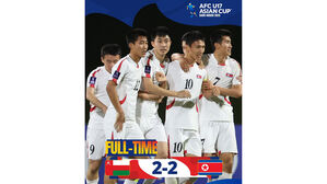 북한-오만전 결과 (사진=AFC X 캡처, 연합뉴스)