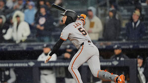 시즌 1호 홈런을 때린 샌프란시스코 이정후 (사진=AP, 연합뉴스)