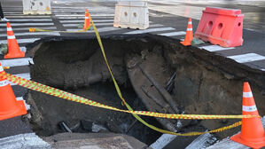 싱크홀 (사진=사상구 제공, 연합뉴스)