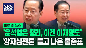 [바로이뉴스] "윤석열은 정리, 이젠 이재명도"&hellip;'양자심판론' 들고 나온 홍준표