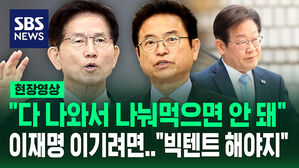 [현장영상] "다 나와서 나눠먹으면 안돼!" 이재명 이기려면&hellip;"빅텐트 해야지" 김문수의 판단